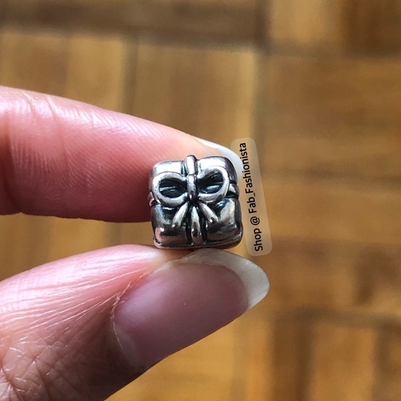 Pandora Sterling Silver gift box charm